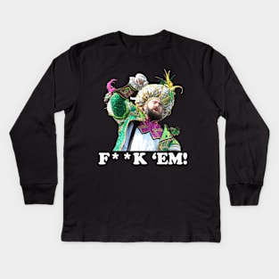 Kelce F**K em! Kids Long Sleeve T-Shirt